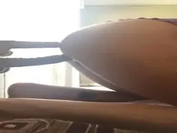 Dokumentasi Tante Baju Ungu Cantik Live Kasur