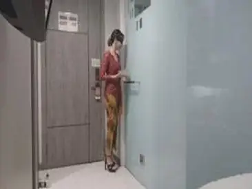 Gadis Kebaya Merah Cantik Pasrah Goyang Kasur
